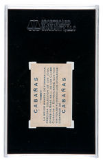1909 CABANAS RAFAEL ALMEIDA SGC 40 VG 3 (RICHARD MERKIN COLLECTION).