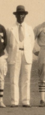 1934 CONCORDIA BASEBALL TEAM REAL PHOTO POSTCARD WITH MARTIN DIHIGO, JOSH GIBSON & ALEJANDRO OMS.