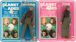 MEGO PLANET OF THE APES CORNELIUS AND ZIRA CARDED PAIR.