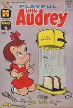 "LITTLE AUDREY" #53 COMIC BOOK COVER ORIGINAL ART BY WARREN KREMER.