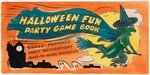"HALLOWE'EN FUN PARTY GAME BOOK" PROTOTYPE PREMIUM BOOK.