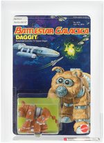 "BATTLESTAR GALACTICA SERIES 1 DAGGIT" (BROWN) AFA 80 NM.