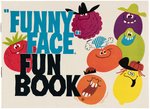 PILLSBURY "FUNNY FACE" PREMIUM BOOK/CONTEST PAPER/FINGER PUPPET.