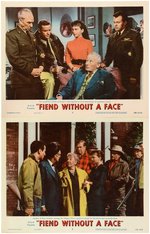 "THE FIEND WITHOUT A FACE" LOBBY CARD SET.