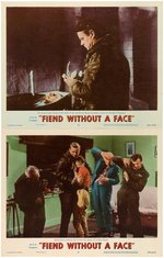 "THE FIEND WITHOUT A FACE" LOBBY CARD SET.