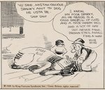 "BARNEY GOOGLE AND SNUFFY SMITH" 1928 DAILY STRIP ORIGINAL ART BY BILLY DeBECK.