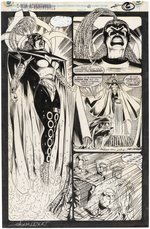 "X-MEN ADVENTURES" #6 COMIC BOOK PAGE ORIGINAL ART BY JOHN HERBERT.