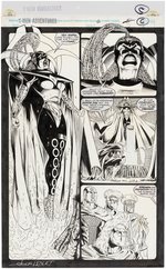 "X-MEN ADVENTURES" #6 COMIC BOOK PAGE ORIGINAL ART BY JOHN HERBERT.