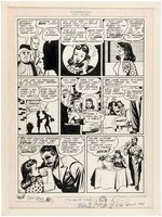 "ALL-AMERICAN COMICS" #47 COMIC BOOK PAGE ORIGINAL ART BY IRWIN HASEN (GREEN LANTERN).