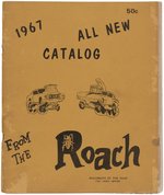 ROACH STUDIOS 1967 CATALOG WITH MONSTER/HOT ROD SHIRTS.