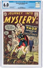 "JOURNEY INTO MYSTERY" #84 SEPTEMBER 1962 CGC 6.0 FINE (FIRST JANE FOSTER).