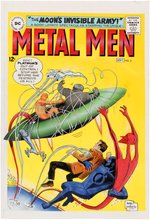 "METAL MEN" #3 COMIC COVER RECREATION ORIGINAL ART BY ROSS ANDRU AND MIKE ESPOSITO.