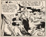 "RED RYDER" 1957 DAILY STRIP ORIGINAL ART BY FRED HARMAN.