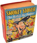 "SMOKEY STOVER THE FOOLISH FOO FIGHTER" BTLB COVER ORIGINAL ART BY BILL HOLMAN.