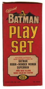 IDEAL "OFFICIAL BATMAN PLAY SET" ORIGINAL ISSUE BOXED SET.