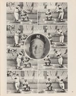 MICKEY MANTLE SIGNED 1956 NEW YORK YANKEES YEARBOOK.