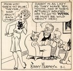 "TOOTS AND CASPER" 1930 DAILY STRIP ORIGINAL ART TRIO BY JIMMY MURPHY.