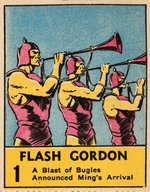 "FLASH GORDON" BIG LITTLE BOOK STRIP CARDS VERY RARE FULL/INTACT STRIP.