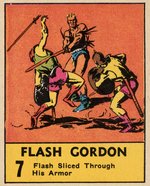 "FLASH GORDON" BIG LITTLE BOOK STRIP CARDS VERY RARE FULL/INTACT STRIP.
