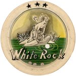 "WHITE ROCK" BEVERAGES PALM PUZZLE PROTOTYPE.
