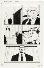 "FALLEN SON: THE DEATH OF CAPTAIN AMERICA" #5 COMIC BOOK PAGE ORIGINAL ART BY JOHN CASSADAY.