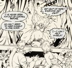 "THE NEW TITANS" #71 COMIC BOOK PAGE ORIGINAL ART BY TOM GRUMMETT.
