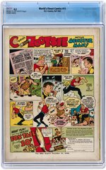 "WORLD'S FINEST COMICS" #11 FALL 1943 CGC 4.5 VG+.
