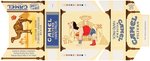CAMEL CIGARETTES SAMPLE BOX FLAT LOT WITH DC COMICS "SUPER HEROES" ART.