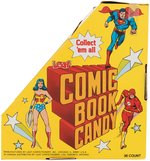 DC COMICS LEAF "COMICBOOK CANDY" FULL DISPLAY.