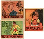 CARTOON ADVENTURES "BUCK ROGERS" STRIP CARD SUBSET LOT OF 9.