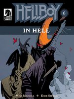 MIKE MIGNOLA "HELLBOY IN HELL" #6 COMIC BOOK PAGE ORIGINAL ART.