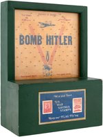WORLD WAR II "BOMB HITLER" PENNY DROP TRADE STIMULATOR.