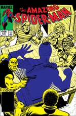 JOHN ROMITA JR. "AMAZING SPIDER-MAN" #247 COMIC BOOK PAGE ORIGINAL ART INKED BY JOHN ROMITA SR.