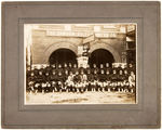 PITTSBURGH PIRATES 1913 CABINET PHOTO WITH HONUS WAGNER.