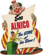 ALNICO/GENERAL ELECTRIC REFRIGERATORS ADVERTISING STANDEE/SIGN PAIR.