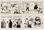 THE LONE RANGER "THE SHERIFF'S TALE" DAILY STRIP ORIGINAL ART LOT.