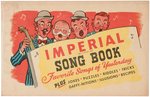 "IMPERIAL/BERT & HARRY SONG BOOK" BEER PREMIUM PROTOTYPE ORIGINAL ART LOT.