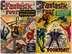 "FANTASTIC FOUR" LOT OF 20 SILVER AGE ISSUES.