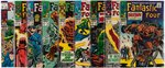"FANTASTIC FOUR" LOT OF 19 SILVER AGE ISSUES.