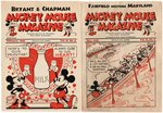 MICKEY MOUSE DAIRY PROMOTION MAGAZINE PAIR.