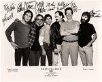 THE GRATEFUL DEAD BAND-SIGNED PHOTO.
