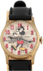 MICKEY MOUSE "STEAMBOAT WILLIE" PROTOTYPE WATCH.