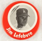 JIM LEFEBVRE FROM 1965 SET ISSUED FOR WORLD SERIES MUCHINSKY BOOK PHOTO EXAMPLE.