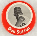 DON SUTTON FROM 1965 SET ISSUED FOR WORLD SERIES MUCHINSKY BOOK PHOTO EXAMPLE.