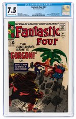 "FANTASTIC FOUR" #44 NOVEMBER 1965 CGC 7.5 VF- (FIRST GORGON).