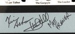 "THE INCREDIBLE HULK" ANIMATED SERIES VOICE CAST-SIGNED & FRAMED ANIMATION CEL.