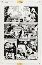 "BATMAN" #540 COMIC BOOK PAGE ORIGINAL ART BY KELLEY JONES.