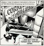 "BATMAN" #540 COMIC BOOK PAGE ORIGINAL ART BY KELLEY JONES.