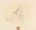 MICKEY MOUSE "SOCIETY DOG SHOW" PRODUCTION DRAWING ORIGINAL ART.