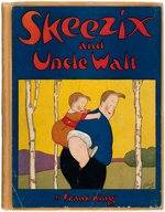 "SKEEZIX AND UNCLE WALT" BOOK SIGNED & SKETCHED BY FRANK KING.